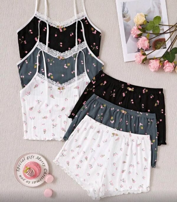 طقم بيجامه شورت