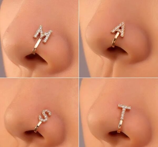 خاتم أنف مينيمالي