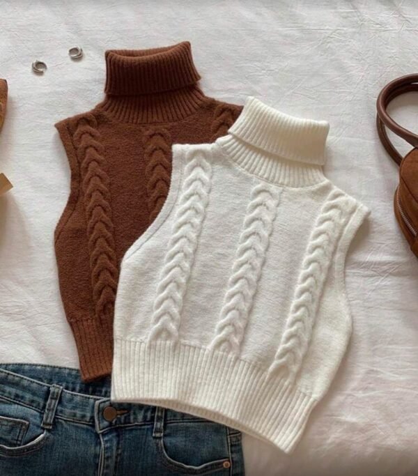 بلوزة بدون اكمام