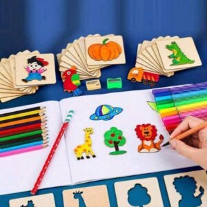 قوالب رسم خشبية