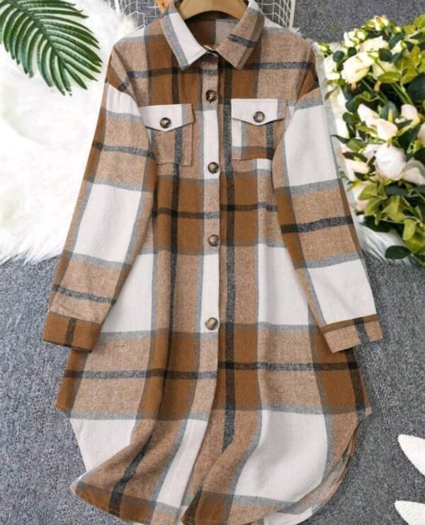 قميص ستاتي طويل