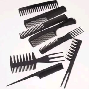 مجموعة من مشط الشعر