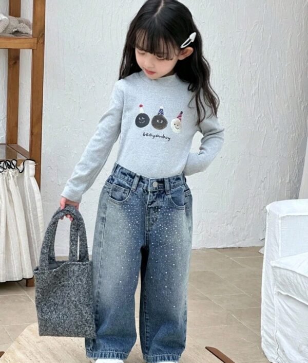 بنطلون جينز بناتي