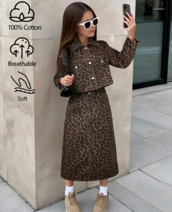 طقم جينز بناتي